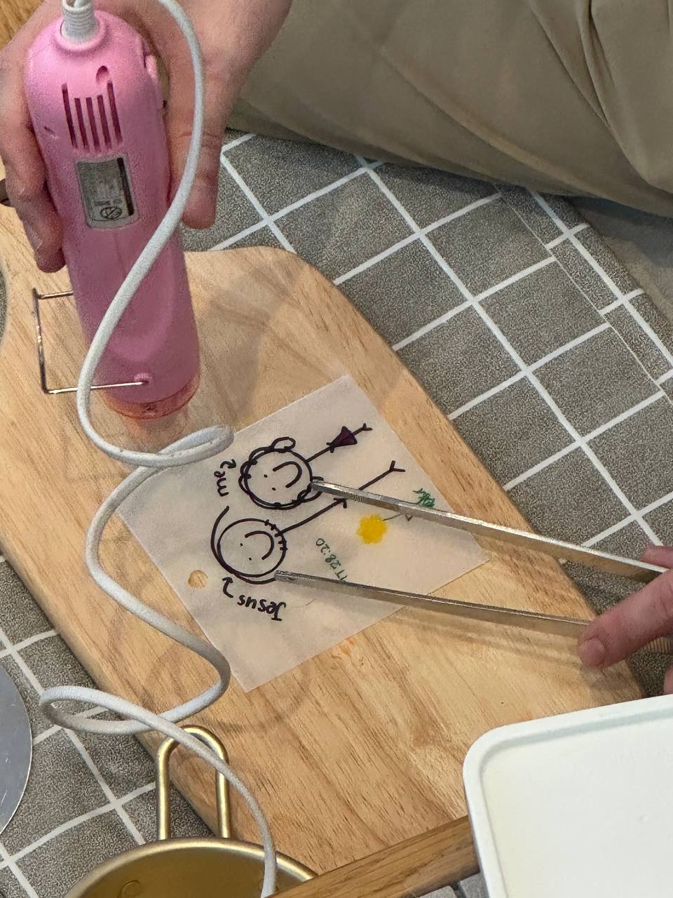 DIY keychains creative workshop