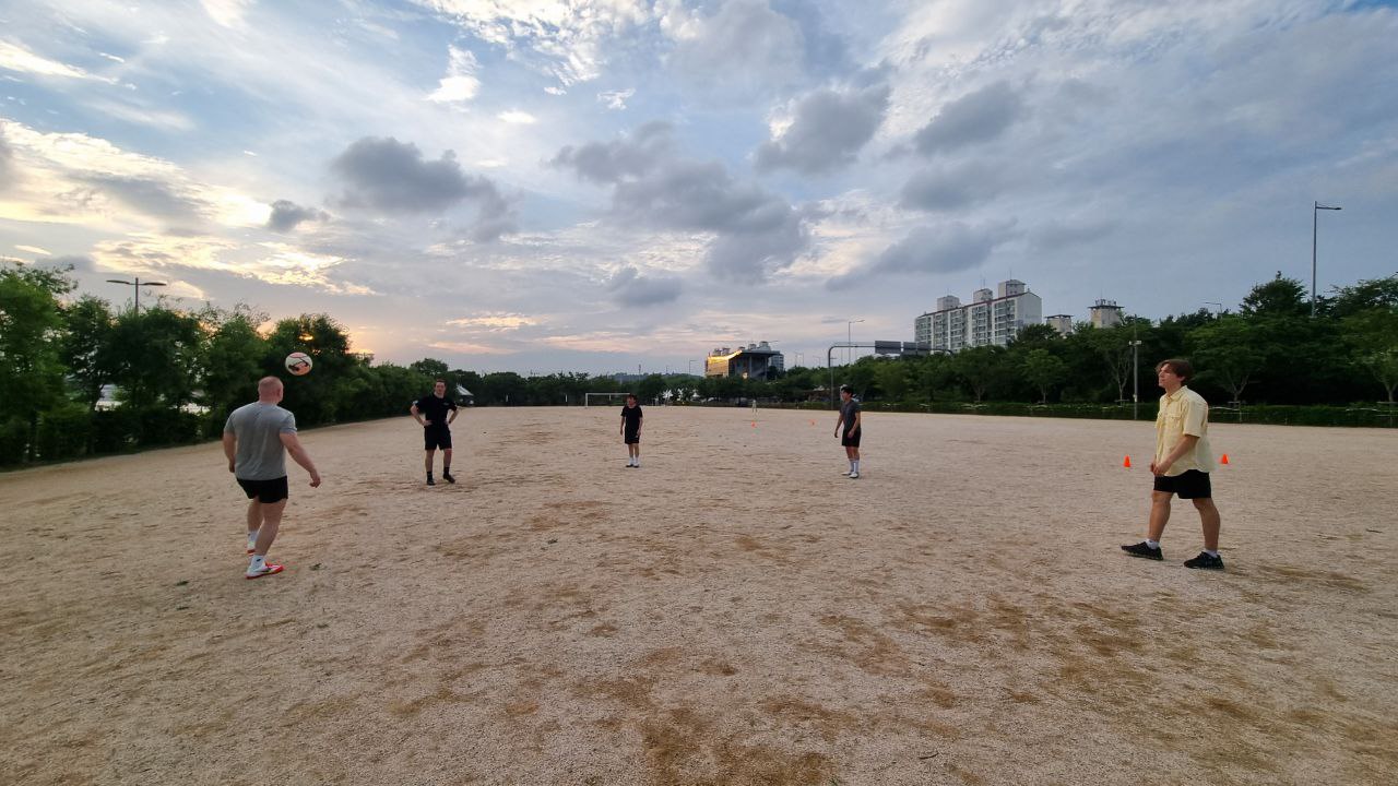 Outdoor training session